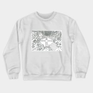 Shibuya crossroad Tokio Crewneck Sweatshirt